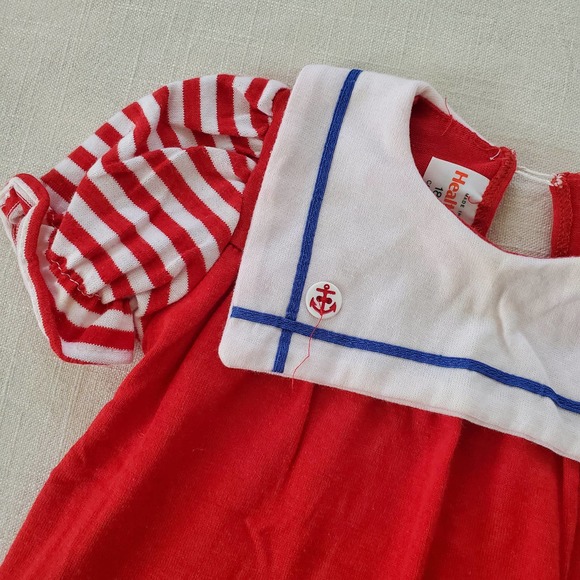 Vintage Healthtex Sailor Dress 18 months - Picture 3 of 11